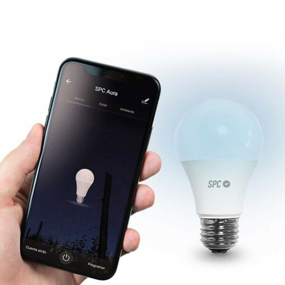 Bec Inteligent SPC 3 70 W E27 (6500 K)